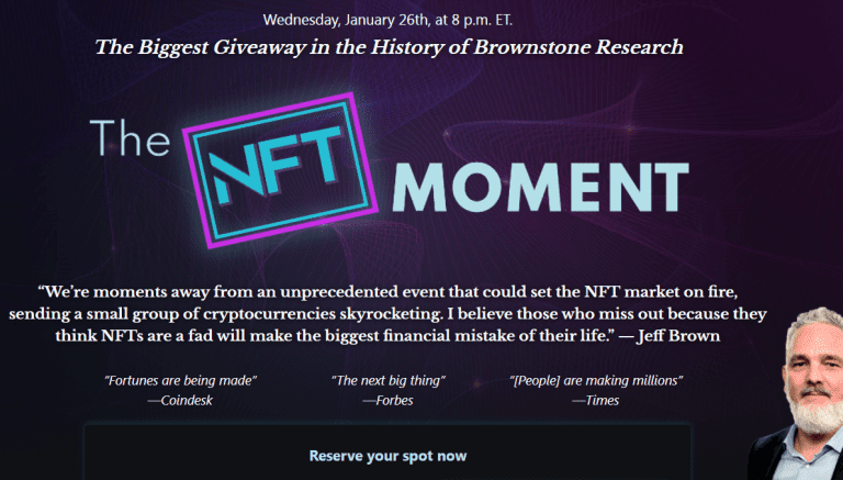 Jeff Brown The NFT Moment