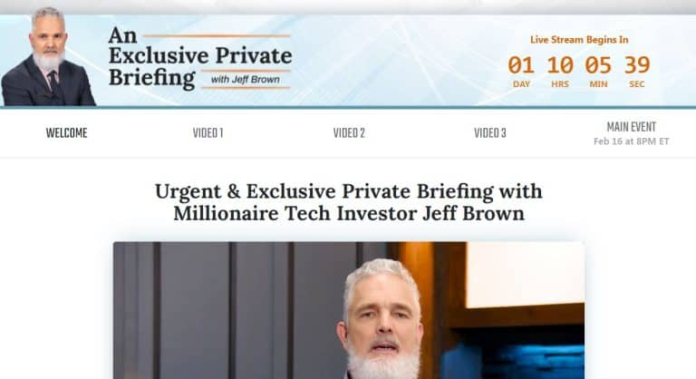 Jeff Brown Private Briefing
