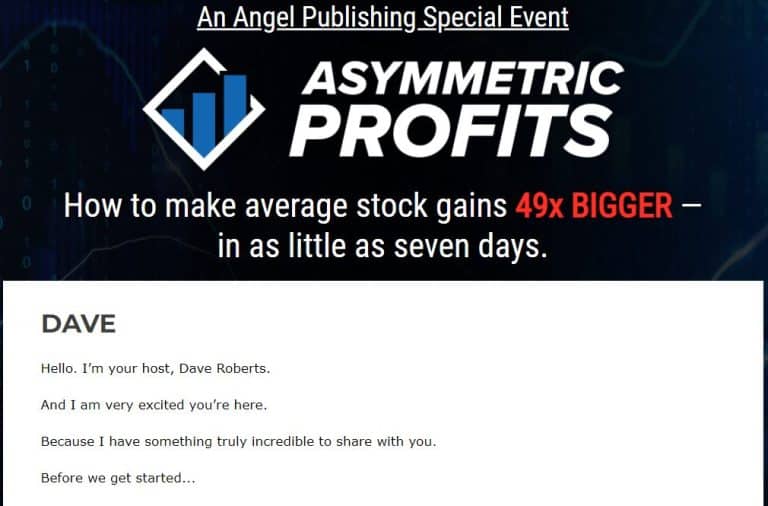 Dave Roberts' Asymmetric Profits