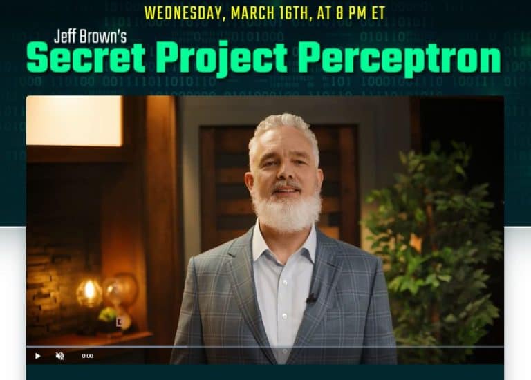 Jeff Brown’s Secret Project Perceptron