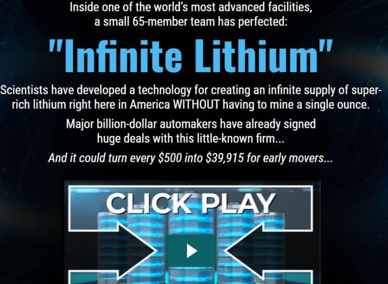 Infinite Lithium