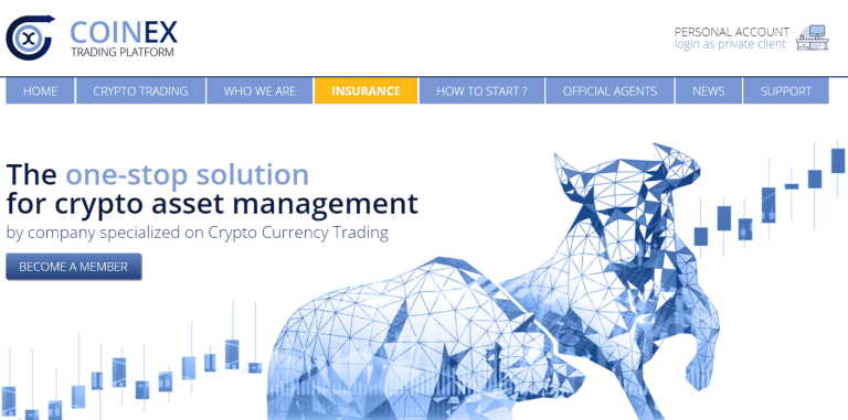 Coinex Trading Platform