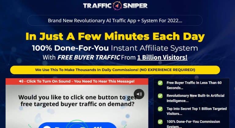 Traffic Sniper Review