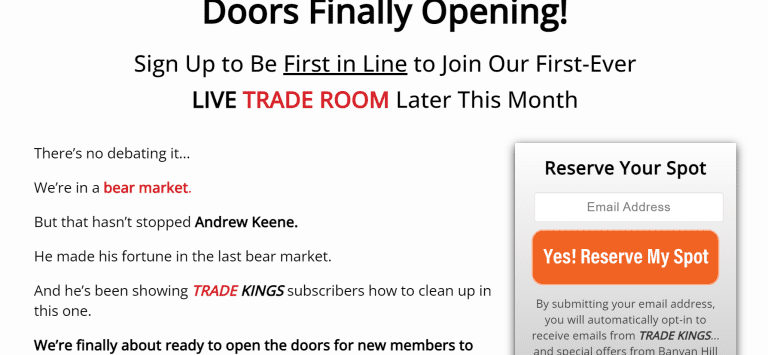 Andrew Keene’s Trade Kings