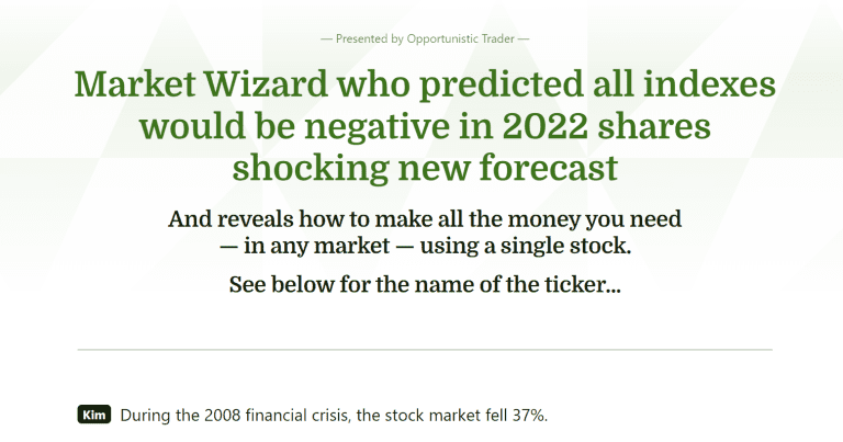 One Ticker Retirement Plan