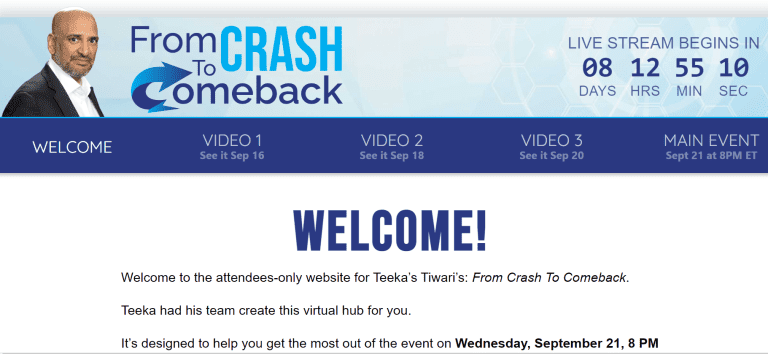 Teeka Tiwari's Crypto Comeback