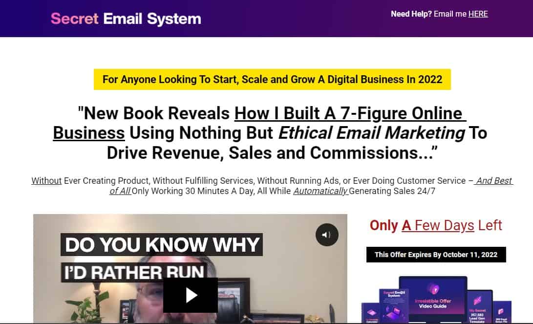 Secret Email System Legit? [Matt Bacak Review & Net Worth]