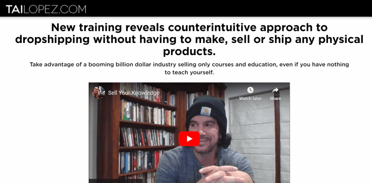 Tai Lopez Sell Your Knowledge [Test Group Review] 47
