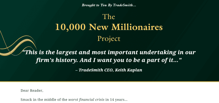 10,000 New Millionaires Project