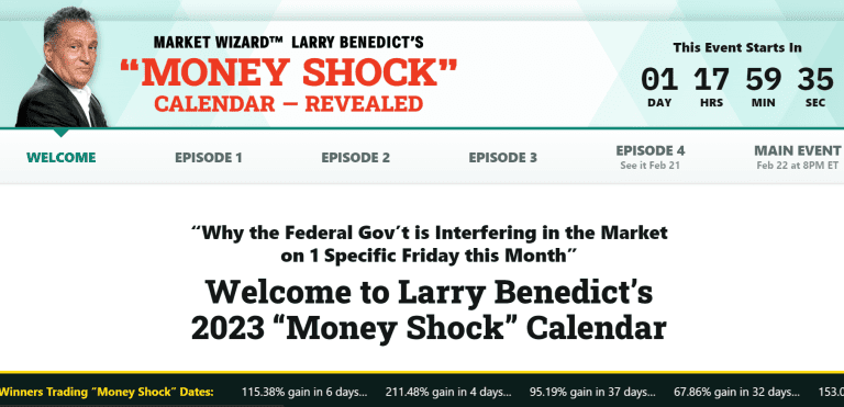 Money Shock Calendar