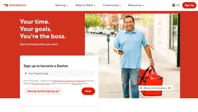 Making Money Online With Door Dash