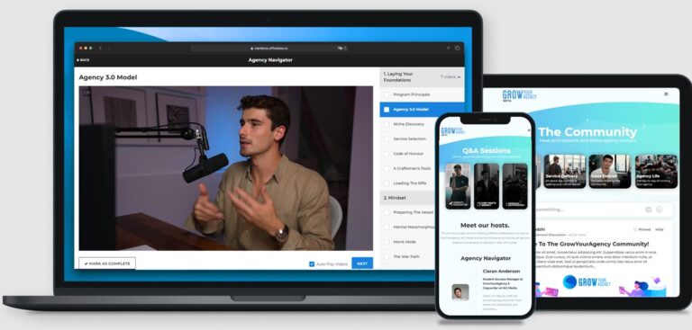 Iman Gadzhi's Agency Navigator review