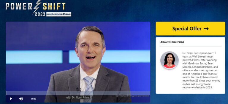 Nomi Prins Power Shift 2023.