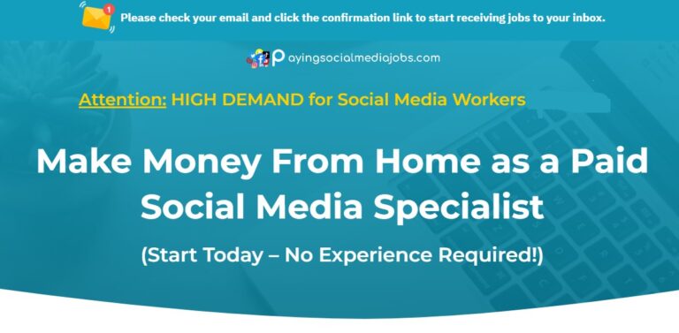 Paidsocialmediajobs Review