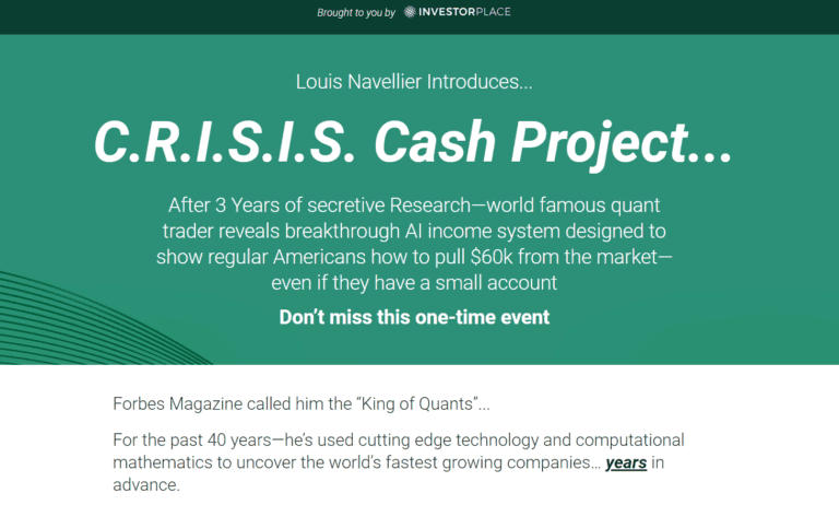C.R.I.S.I.S. Cash AI Income Project