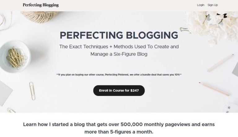 Perfecting Blogging Review