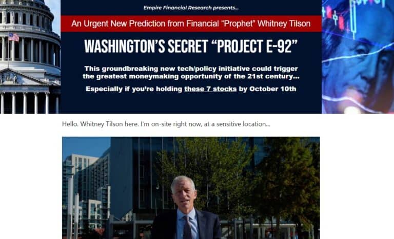 Whitney Tilson's Project E-92